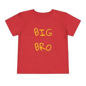 Big Bro Toddler Short Sleeve Tee - Comfy Style - Dipaliz - Baby & Clothing
