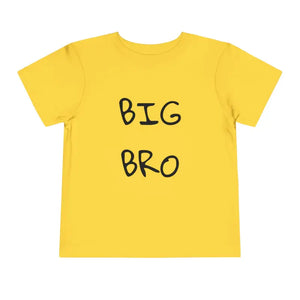 Big Bro Toddler Short Sleeve Tee - Comfy Style - Dipaliz - Baby & Clothing