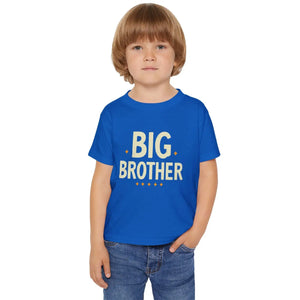 Super Soft Big Brother Tee - Heavy Cotton Toddler - Dipaliz - T-shirts