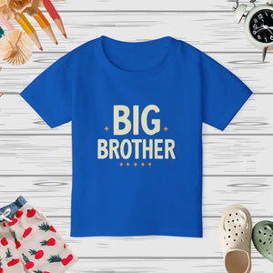 Super Soft Big Brother Tee - Heavy Cotton Toddler - Dipaliz - T-shirts