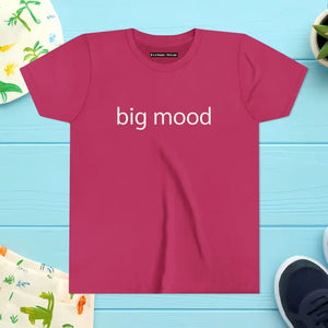 Youth Short Sleeve Adventure Tee - Big Mood Comfort - Dipaliz - s / Berry - T-shirts