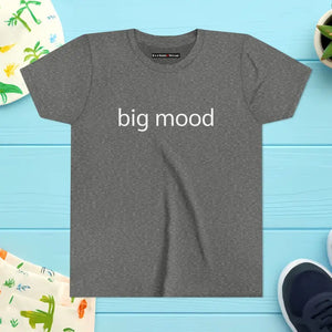 Youth Short Sleeve Adventure Tee - Big Mood Comfort - Dipaliz - s / Deep Heather - T-shirts