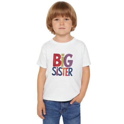 Big Sister Cotton Jersey Tee for Toddlers - Kids Clothes