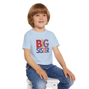 Cotton Jersey Tee - Big Sister Toddler Heavy - Dipaliz - T-shirts