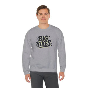 Big Yikes Crewneck Sweatshirt - Cozy Comfort Loungewear - Dipaliz - Sweatshirts