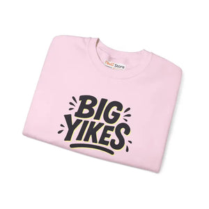 Big Yikes Crewneck Sweatshirt - Cozy Comfort Loungewear - Dipaliz - Sweatshirts