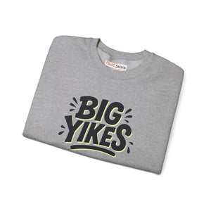 Big Yikes Crewneck Sweatshirt - Cozy Comfort Loungewear - Dipaliz - Sweatshirts