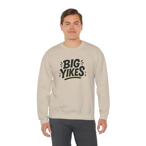 Big Yikes Crewneck Sweatshirt - Cozy Comfort Loungewear - Dipaliz - Sweatshirts