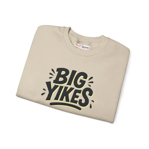 Big Yikes Crewneck Sweatshirt - Cozy Comfort Loungewear - Dipaliz - Sweatshirts