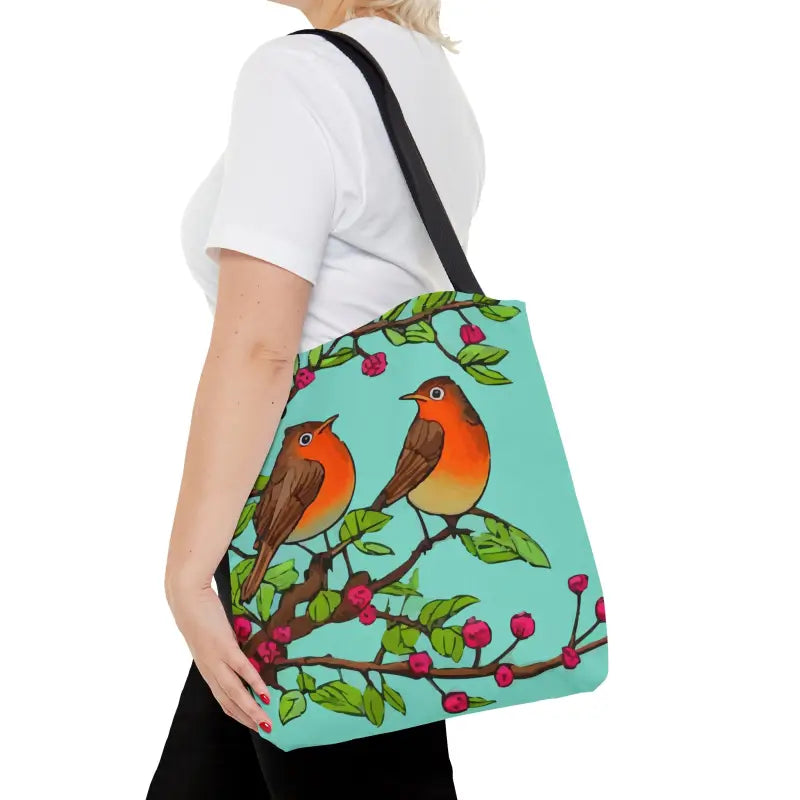 Bird Branch Tote Bag - Make a Bold Fashion Statement - Medium Bags