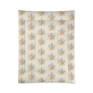Bird Feathers Comforter – Soft Polyester Bedding - Dipaliz - Quilts & Comforters