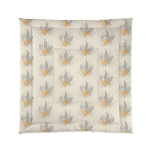 Bird Feathers Comforter – Soft Polyester Bedding - Dipaliz - Quilts & Comforters