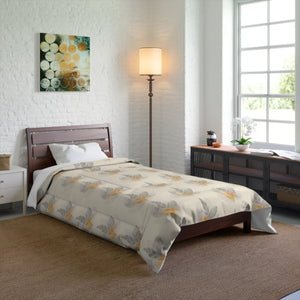 Bird Feathers Comforter – Soft Polyester Bedding - Dipaliz - Quilts & Comforters