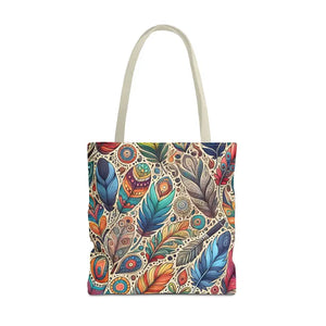 Bags - Stylish Tote with Cotton Webbing Straps - Dipaliz 18’’ × / Beige