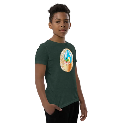 Bird in a Nest Youth Sleeve Tee - Fun & Original! - Kids Clothes