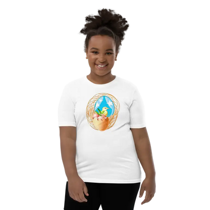 Bird in a Nest Youth Sleeve Tee - Fun & Original! - Kids Clothes