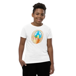 Youth Short Sleeve t Shirt Bird in a Nest Tee - Dipaliz - White / s - T-shirts