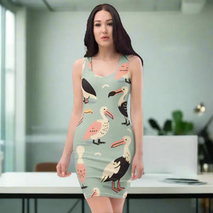 Pattern Bodycon Dress - Bold Trendy Outfits - Dipaliz - Dresses