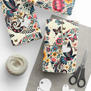 Stylish Wrapping Papers - Vibrant Fine-art 90gsm Designs - Dipaliz - 30’’ x 180’’ / Glossy - Paper