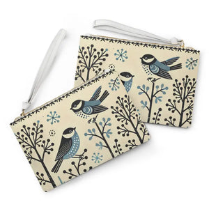 Saffiano Clutch Trees Design Elegant Fashionista Style - Dipaliz - one Size - Bags