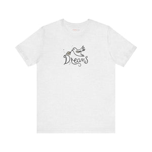 Dreamy Bird Unisex Jersey Short Sleeve Soft Cotton - Dipaliz - T-shirts