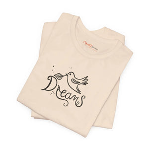 Dreamy Bird Unisex Jersey Short Sleeve Soft Cotton - Dipaliz - T-shirts