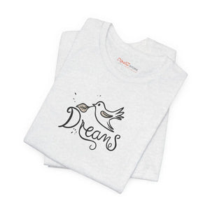 Dreamy Bird Unisex Jersey Short Sleeve Soft Cotton - Dipaliz - T-shirts