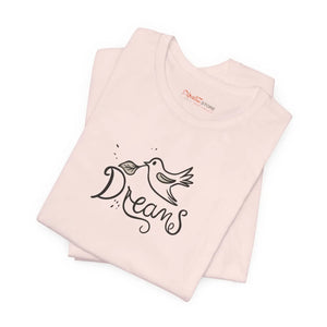 Dreamy Bird Unisex Jersey Short Sleeve Soft Cotton - Dipaliz - T-shirts