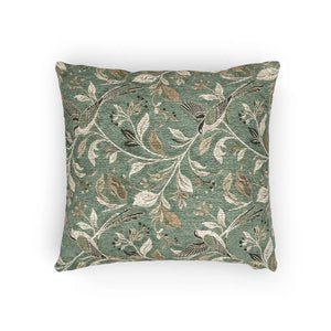 Vintage Botanical Woven Pillow - Birds and Foliage - Dipaliz - Throw Pillows