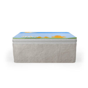 Trendy Paper Lunch Bag - Birds in Meadow Eco-friendly - Dipaliz - Boxes & Totes