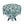 Teal Tablecloth – Intricate Bird Motifs - Dipaliz - Tablecloths