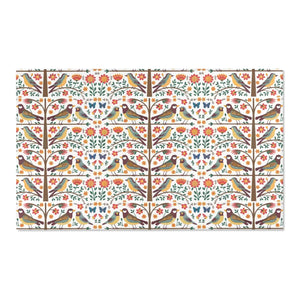 Hoot-tastic Owls Rug – Chenille Nature Decor - Dipaliz - Rugs