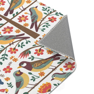 Hoot-tastic Owls Rug – Chenille Nature Decor - Dipaliz - Rugs