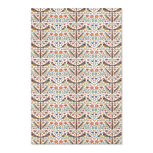 Hoot-tastic Owls Rug – Chenille Nature Decor - Dipaliz - Rugs