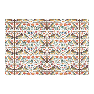 Hoot-tastic Owls Rug – Chenille Nature Decor - Dipaliz - Rugs