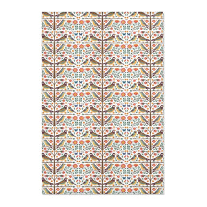 Hoot-tastic Owls Rug – Chenille Nature Decor - Dipaliz - Rugs
