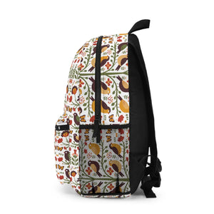 Ultra-light Backpack Birds on a Tree Spun Polyester Dipaliz - Backpacks