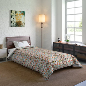 Birds on a Tree Sustainable Comfort Blanket - Dipaliz - Quilts & Comforters