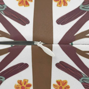 Birds on Tree Polyester Lumbar Pillow - Nature Decor - Dipaliz - 20’’ × 14’’ - Pillows