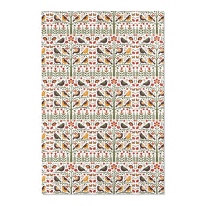 Trees Area Rug – Recycled Birds and - Dipaliz - Rugs