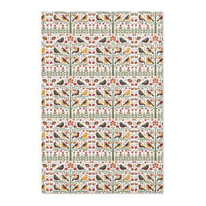 Trees Area Rug – Recycled Birds and - Dipaliz - Rugs