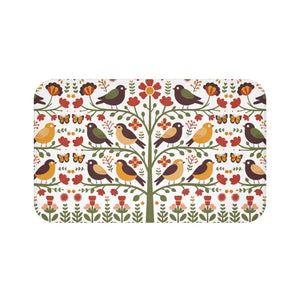 Feathery Delight Bath Mat - Soft Microfiber Comfort - Dipaliz - Mats & Rugs