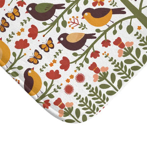 Feathery Delight Bath Mat - Soft Microfiber Comfort - Dipaliz - Mats & Rugs