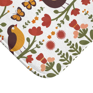 Feathery Delight Bath Mat - Soft Microfiber Comfort - Dipaliz - Mats & Rugs