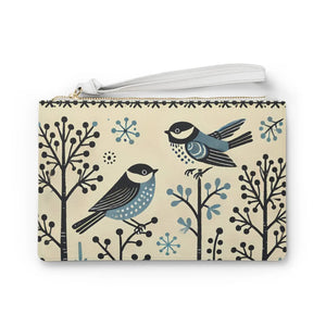 Elegant Saffiano Clutch Trees Design - Durable - Dipaliz - Bags