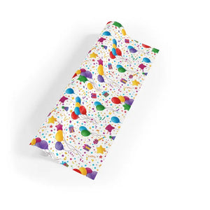 Smooth Satin Gift Wrap - Confetti Feel Party Celebration - Dipaliz - Wrapping Paper