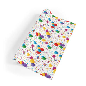 Smooth Satin Gift Wrap - Confetti Feel Party Celebration - Dipaliz - Wrapping Paper
