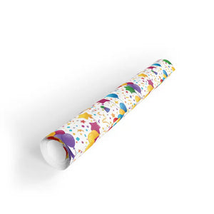 Smooth Satin Gift Wrap - Confetti Feel Party Celebration - Dipaliz - Wrapping Paper