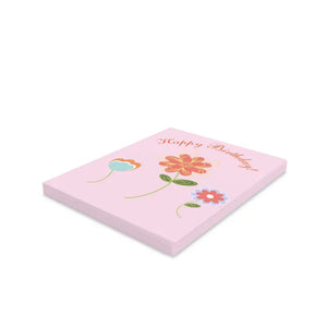 Happy Birthday Greeting Cards with Matching White Envelopes - Dipaliz - & Note