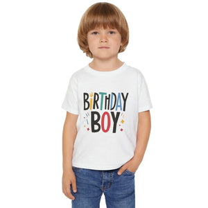 Soft Cotton Birthday Boy Jersey Tee Toddler - Dipaliz - T-shirts